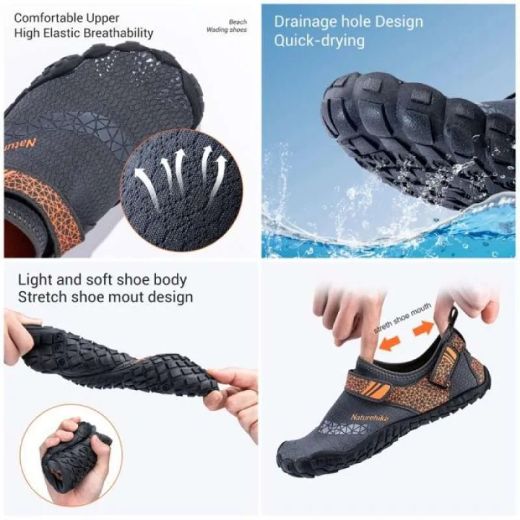 Picture of Naturehike Silicone Anti-Slip Wading Shoes L - Brown