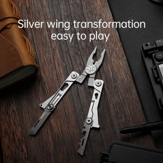 Picture of NexTool Silver Blade EDC Tool - Silver