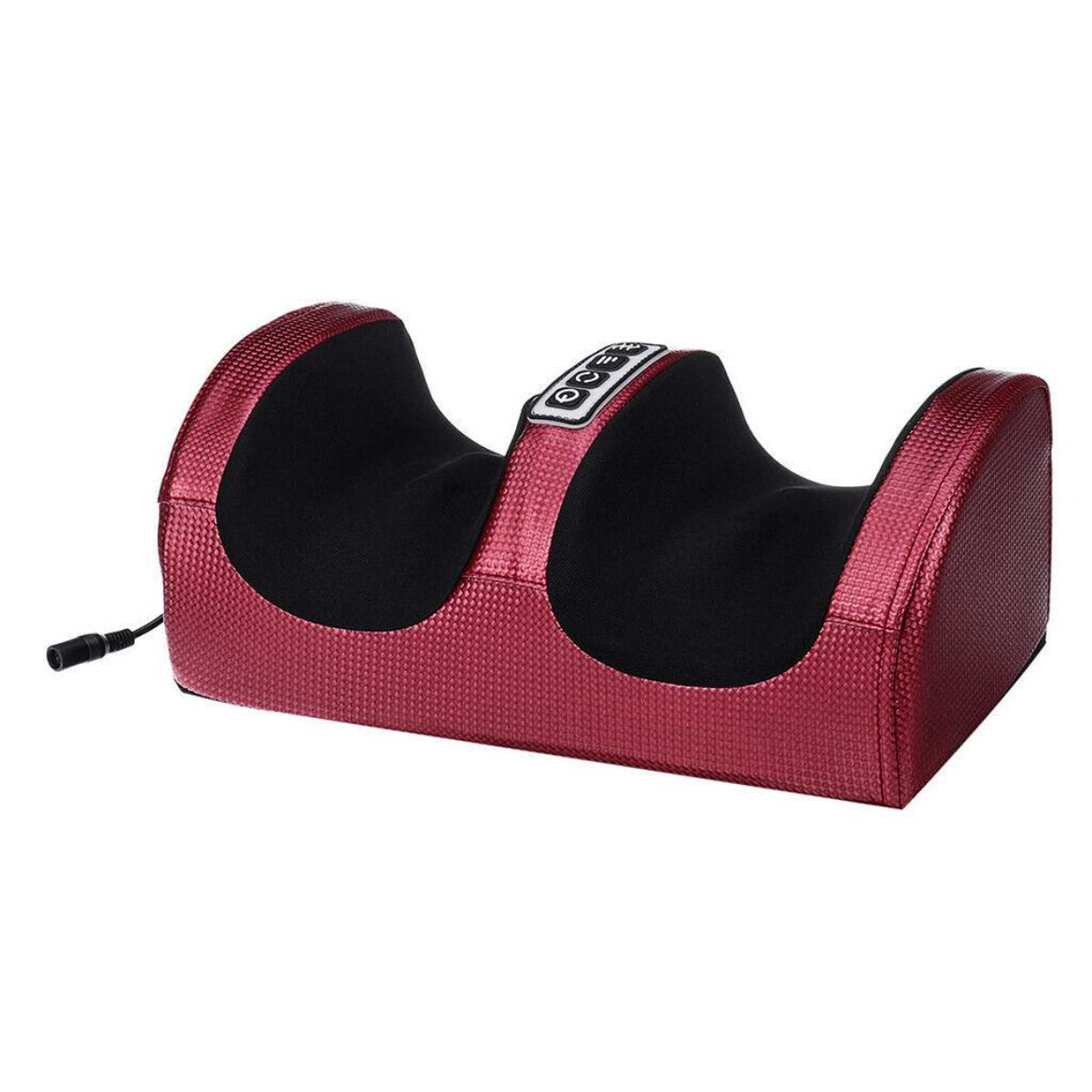 Picture of Portable Heated Foot Massager with Timer and for Relaxing Therapy for Fatigue Relief & Blood Circulation - Red