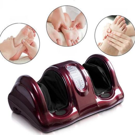 Picture of Shiatsu Deep-Kneading Foot Massager with Remote & Adjustable Intensity - Red