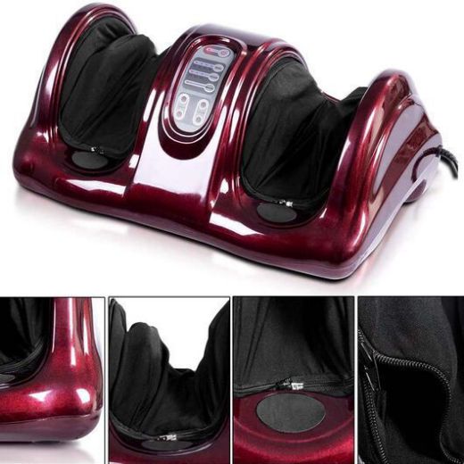 Picture of Shiatsu Deep-Kneading Foot Massager with Remote & Adjustable Intensity - Red