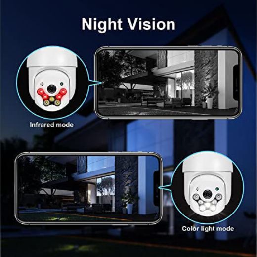 Picture of Smart 4G Ultra Full HD Wireless Indoor & Outdoor Bulb Camera - White