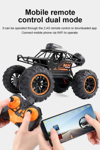 Picture of RC Bigfoot Monster Climbing Car Truck With Camera And App Control