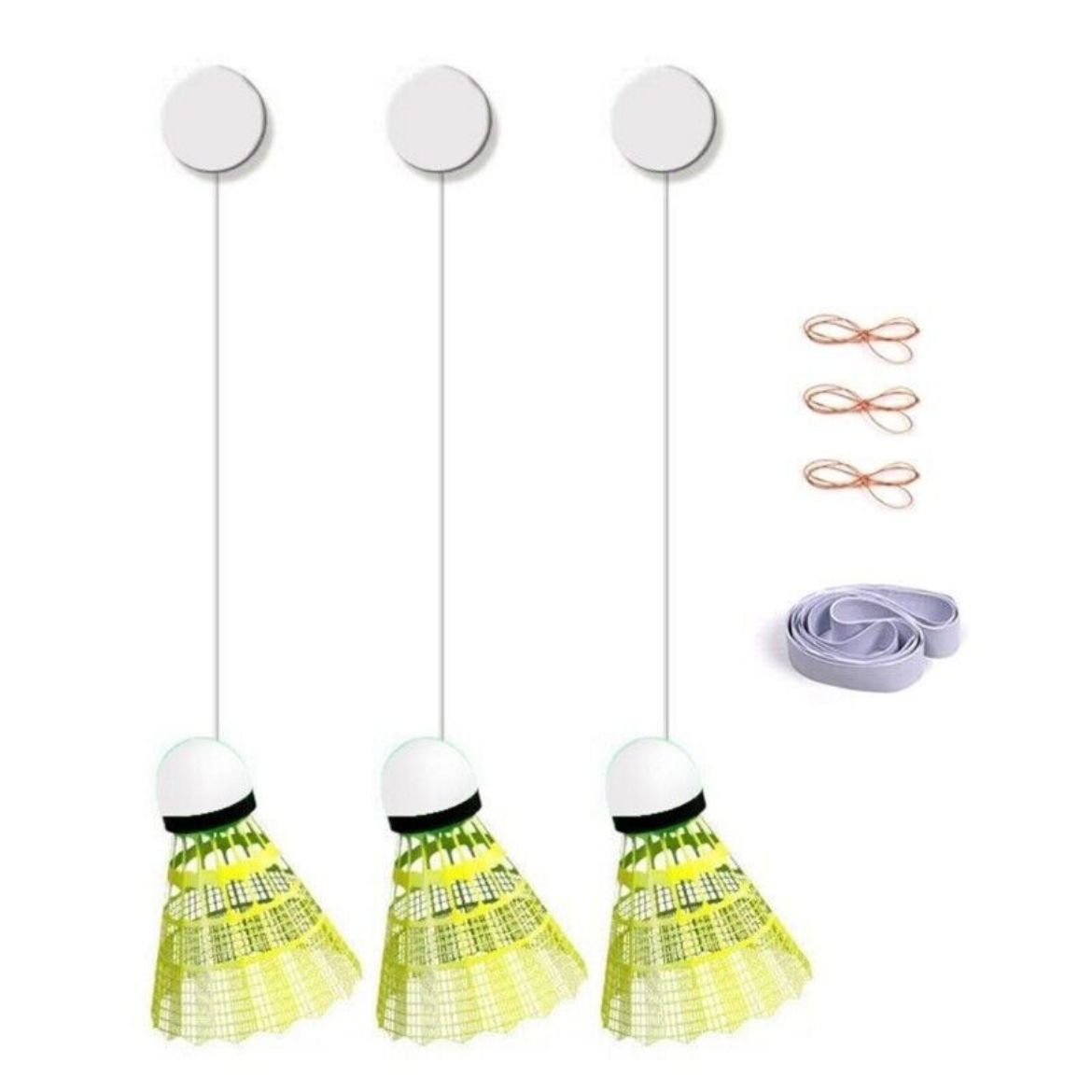 Picture of Badminton Practice Set (3 Balls) - green