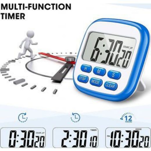 Picture of Oakiy Kitchen 2 in 1 Timer and Clock