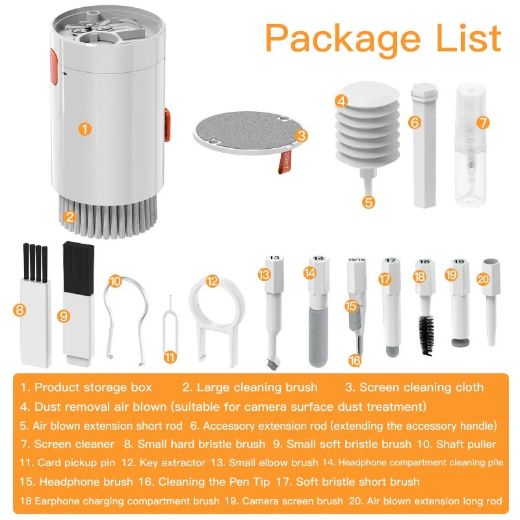 Picture of Multifunction Cleaning Brush 21 in 1