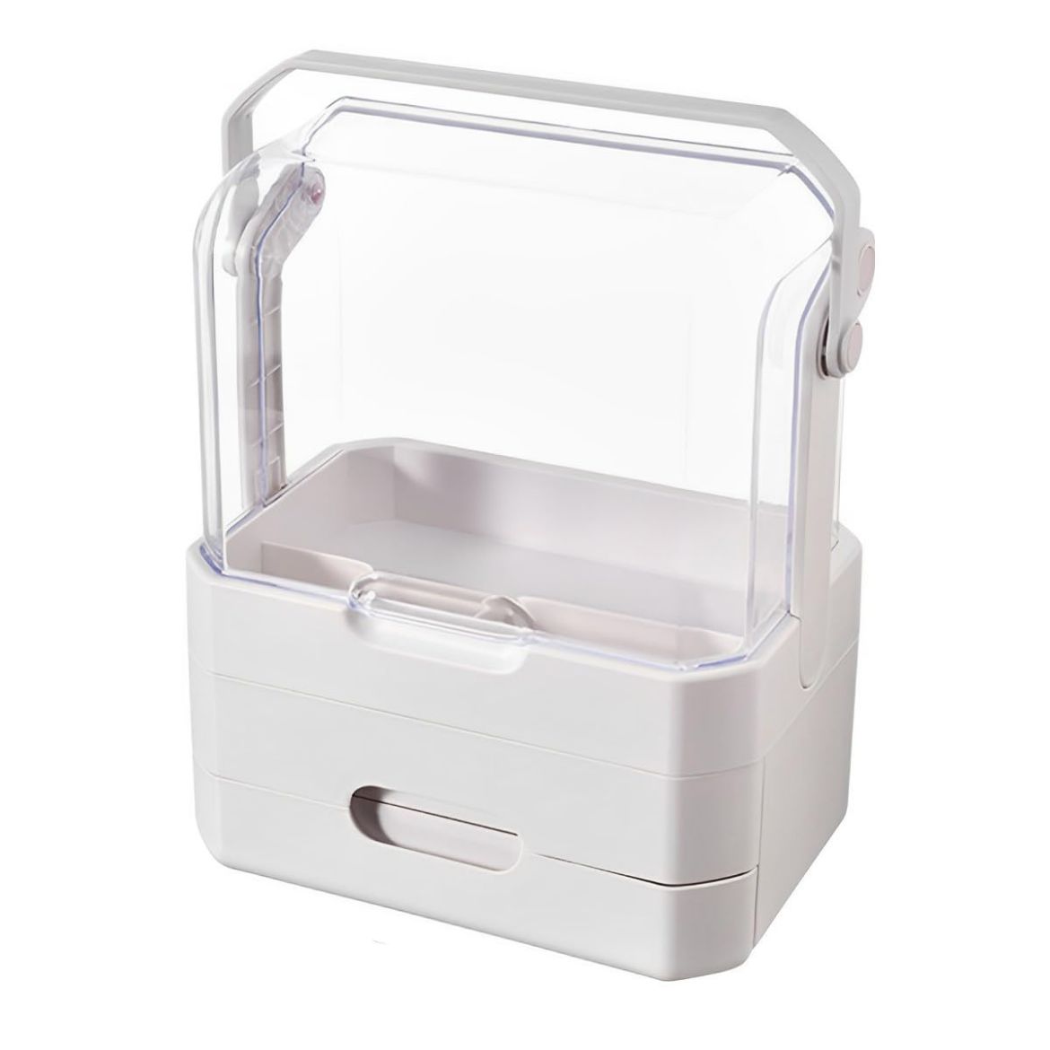 Picture of Makeup Organiser Storage Drawers - White