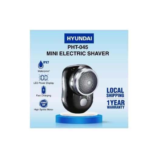 Picture of Hyundai Mini Electric Shaver - Black