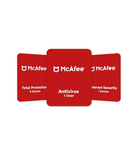 Picture of McAfee Cards