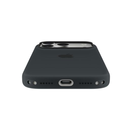 Picture of Apple iPhone 17 Pro Max Silicone Case with MagSafe - Black