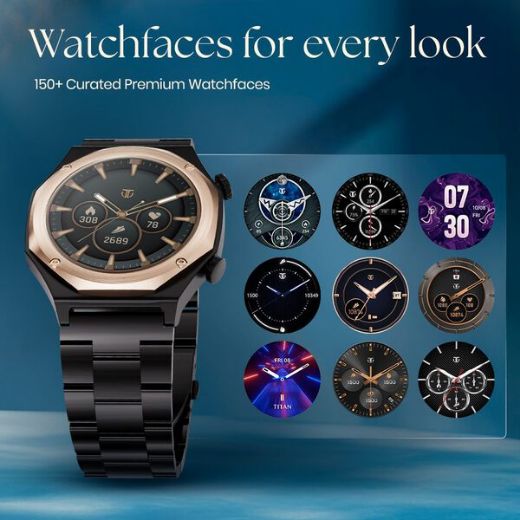 Picture of Titan Maestro Smart Watch - Black