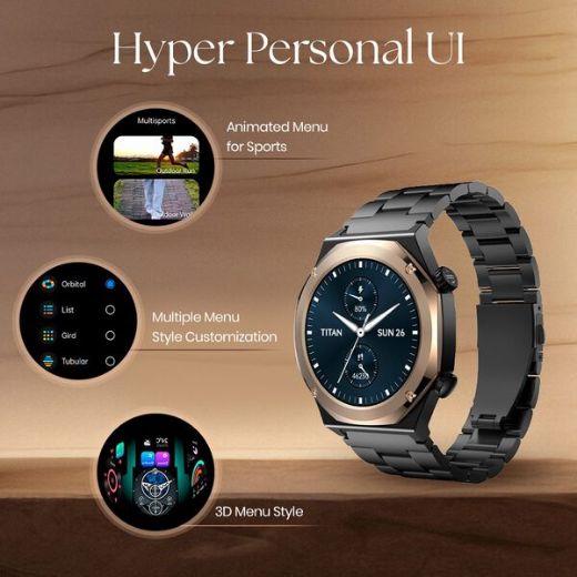 Picture of Titan Maestro Smart Watch - Silver