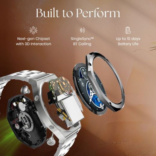 Picture of Titan Maestro Smart Watch - Silver