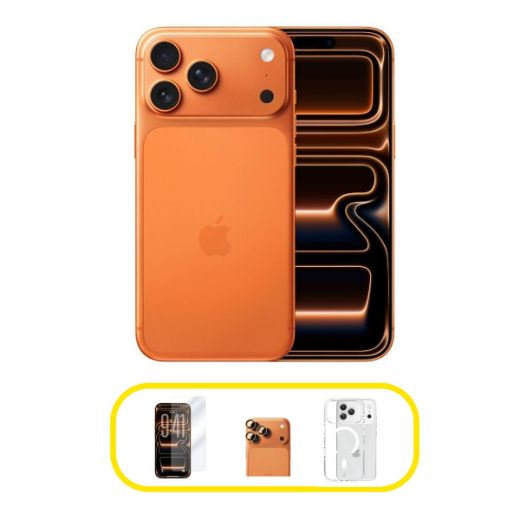 Picture of Apple iPhone 17 Pro Max 256GB Japanese Version - Cosmic Orange + Bundle